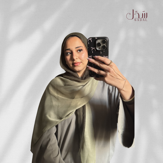 Degrade Shash Olive Green