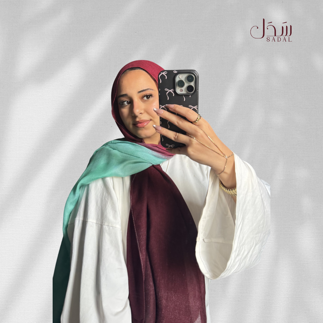 Degrade Marron / Turquose