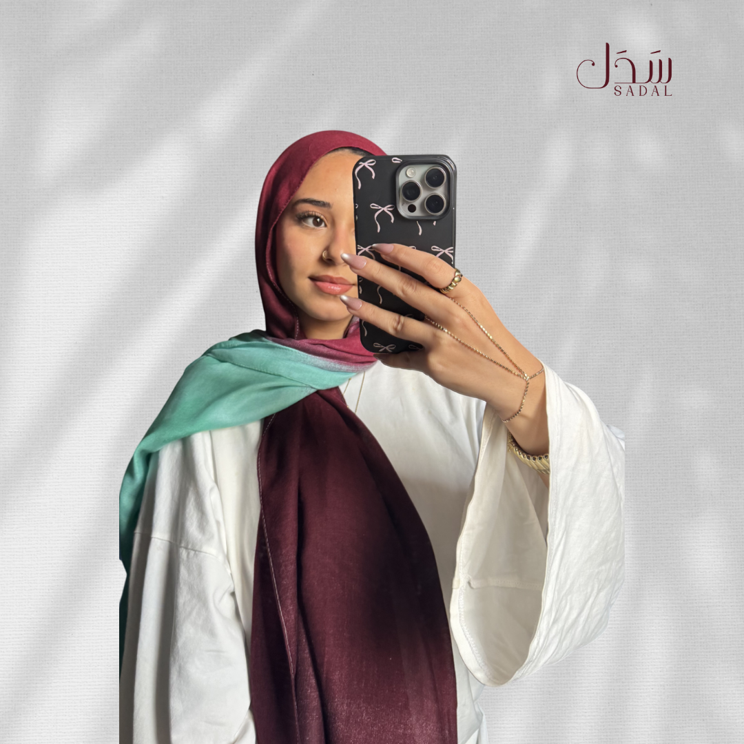 Degrade Marron / Turquose