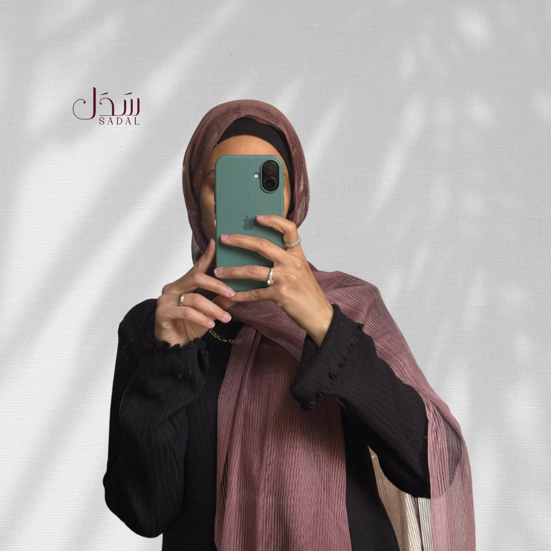 Messy Chiffon Scarf  (4 colors)