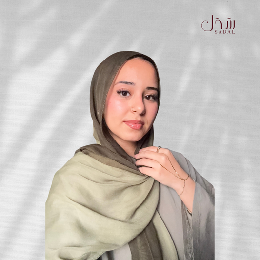 Degrade Shash Olive Green